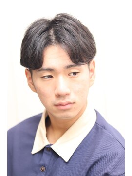 ヘアーアンドグルーミング ヨシザワインク(HAIR&GROOMING YOSHIZAWA Inc.) 30代40代メンズセンターパート清潔感ビジネス好感度モテ髪