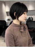 ショート/ボブ/レイヤーカット/グレーベージュ/髪質改善[池袋]