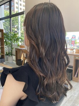 アトリエコア(Atelier Coa) 髪質改善トリートメントミルクティーベージュカラーくびれヘア