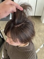 スクエアペア(SQUARE PAIR) 白髪ぼかし　グレージュ　奈良/ショートヘア/髪質改善