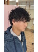 波巻きスパイラルパーマ/岡崎メンズパーマ/波巻きパーマ/パーマ