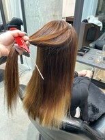 ボンズサロン オモテサンドウ(BONDZSALON OMOTESANDO) ブリーチ矯正×酸性ストレート【表参道駅,原宿駅】