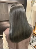 艶髪髪質改善トリートメント/マットグレージュ/カラー/恵比寿