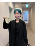 ミントブルー