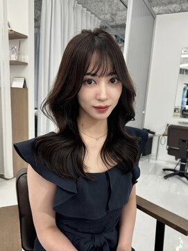 ハピネス 梅田茶屋町店(HAPPINESS) ミディアムレイヤー/韓国ボブ/髪質改善/顔まわり/ブリーチなし