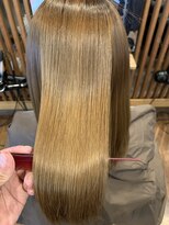 ライフ 住道店(Lyfe)&nbsp;髪質改善酸性ストレート_艶髪ロングベージュ_204