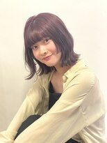 ストーリー(STORY)&nbsp;20代30代ボブヘアーチェリーレッド