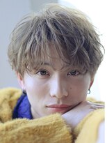 オーシャントーキョー サニー 原宿(OCEAN TOKYO Sunny)&nbsp;ニュアンスパーマセンターパートハイトーンマッシュパーマ