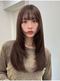 くびれミディ.韓国.韓国ヘア.レイヤーカット.ミディアムレイヤー