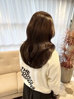 リベラル(liberal) ワンカール 韓国風くびれ巻きレイヤー 透明感アッシュ【20代】