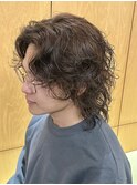 波巻きスパイラルパーマツイストスパイラルパーマシャドウパーマ