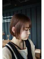 コルバース(COL BIRTH)&nbsp;ボブ　レイヤーボブ　艶髪　ブラウンカラー