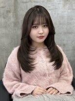 ジィルム(XELM)&nbsp;レイヤーカットミルクティーベージュケアブリーチダブルカラー