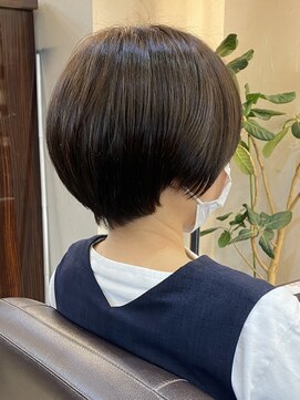 キャラ 池袋本店(CHARA) 大人かわいいマッシュショート◎アッシュベージュ【池袋/ボブ】
