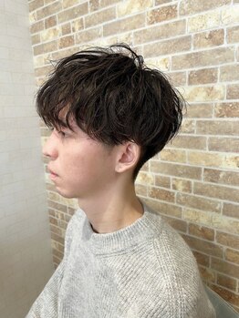 リズ(Liz)の写真/【メンズ髪質改善】トレンドのメンズパーマも髪質改善専門店ならではの傷ませない技術で叶う◎【半個室】