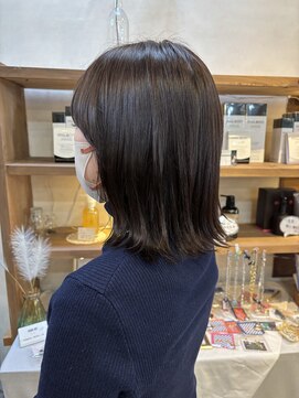 ココカラヘアー ニコ(cococara hair nico) 外ハネボブ/くびれボブ/モカブラウン