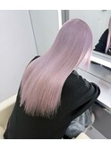 ラベンダーカラー [美髪/ホワイトブロンド/イメチェン/新宿]