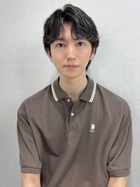 ユーフォリア 渋谷グランデ(Euphoria SHIBUYA GRANDE)&nbsp;ハイライト　グレージュ　毛流れセンターパート　MOMO