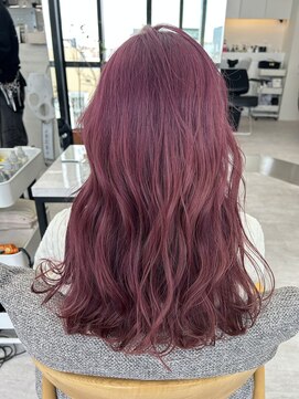 ビューナゴヤ 名駅(VIEW NAGOYA) ピンクカラー/ブリーチ/似合わせカット/学割/前髪カット