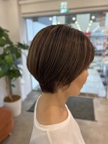 ヘアーモード ケーティー 尼崎本店(Hair Mode KT)&nbsp;ショート/ハイライトカラー/前下がりショート/ショートボブ