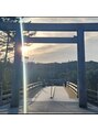 ヘア ビジゥ(hair bijou) 伊勢神宮。お呼びいただけました。ありがとうございました。