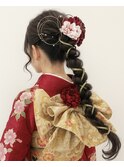 【成人式ヘアセット】編みおろし・前撮りセット