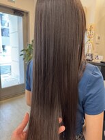 ドッグスター(dog star)&nbsp;髪質改善 縮毛矯正.ブリーチ無し 透明感カラー 登戸/向ヶ丘遊園