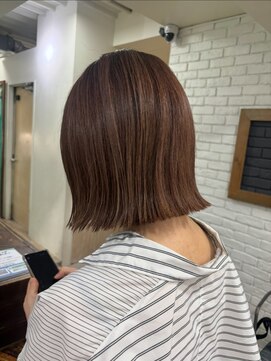 カラーズラボ 三軒茶屋店(Colors Labo) ナチュラルブラウン/白髪染め/白髪ぼかし/ハイライト
