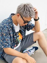 メンズ ピノ(Men's PINOT)&nbsp;#ホワイトブリーチ　#ハイトーンカラー