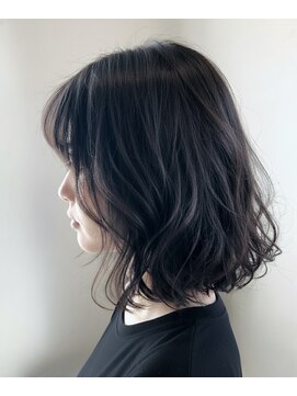 クローバー(clover) 結べるボブ×ゆるふわパーマ