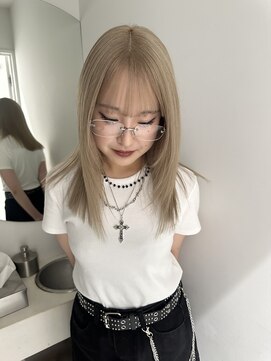 キオク(KIOX) ワンカラー/ブリーチカラー/髪質改善/ハイトーンカラー