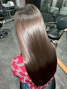 オト 吉祥寺(Oto.) 艶髪縮毛矯正/ナチュラル透明感カラー