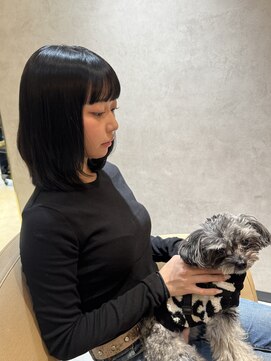 カインド 南青山(hair&make up KIND) ブルーブラウン ネイビー 黒染め