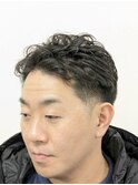 好印象◎アイロンパーマ×アップバングショート