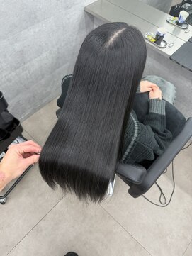 【CYNTHIA/SORA】ブルーブラック/髪質改善