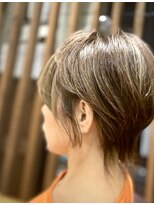 ヘアー ルシア(hair lucia)&nbsp;ショート×ハイライト