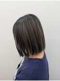 着物ヘア/大人ガーリー/ダークアッシュ/似合わせカット/松戸駅