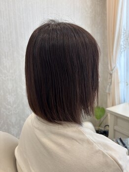 ビオラス(VIOLUS)の写真/◇髪質改善の真髄◇余分なクセを絶ち、ナチュラルな仕上がりのうるツヤストレート♪初めてさん大歓迎！！