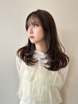 ユウォン 四日市(YUWON)&nbsp;レイヤーカット×ベージュカラー