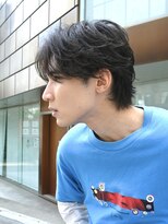 ディッセンバー 渋谷(December) 渋谷ニュアンスセンターパート/毛流れセンターパート/前下がり