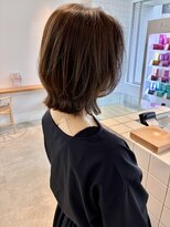 トリート 千葉店(TREAT)&nbsp;40代のお客様/レイヤーボブ/レイヤー/切りっぱなし