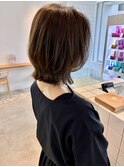 40代のお客様/レイヤーボブ/レイヤー/切りっぱなし