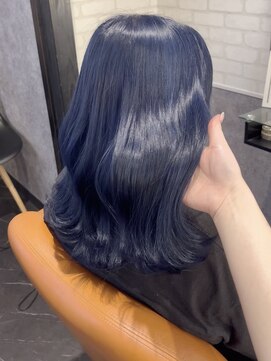 ルノン フィージュ(LUNON fieju) 黒髪クラゲヘアーオリーブグレー小顔ココアベージュ