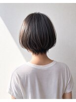ヘイ 松本店(HEY) 【HEY 松本】丸みコンパクトショートボブ×柔らかアッシュ