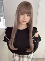 クペウイビ 心斎橋(cope'u yive)&nbsp;ミルクティーベージュ/ハイトーンカラー/ケアブリーチ/心斎橋