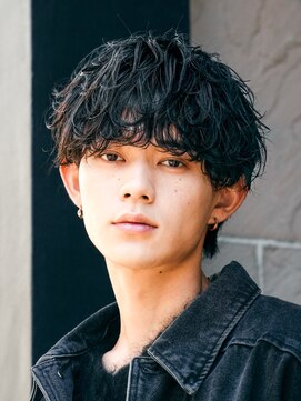 フィフスパーク(fifth PARK) 2wayシャドウパーマのラウンドマッシュ◎