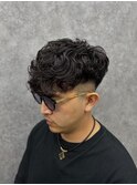 スパイキーショート/ベリーショートメンズ/シャドウパーマ