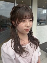 サラ ビューティ サイト 春日(SARA Beauty sight)&nbsp;【ヘアセット】誰よりもキュートに☆ゆるふわツインテール