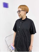 イラカ(elaka)&nbsp;ブラウンベージュ×刈り上げショート
