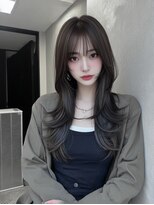 サロンドアイ(salon de i)&nbsp;くびれロングレイヤー × ショコラブラウン